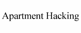 APARTMENT HACKING