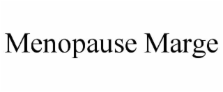 MENOPAUSE MARGE