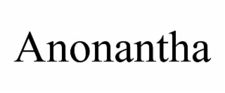 ANONANTHA