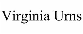 VIRGINIA URNS