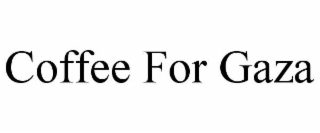 COFFEE FOR GAZA