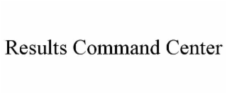 RESULTS COMMAND CENTER