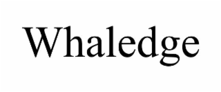 WHALEDGE