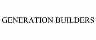GENERATION BUILDERS