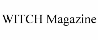 WITCH MAGAZINE
