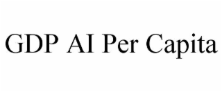 GDP AI PER CAPITA