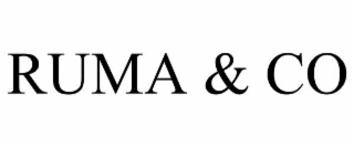 RUMA & CO