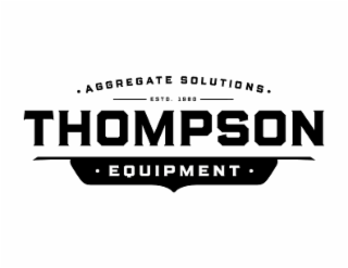AGGREGATE SOLUTIONS ESTD. 1980 THOMPSON EQUIPMENT