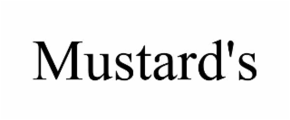 MUSTARD'S