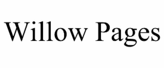WILLOW PAGES