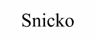 SNICKO