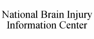 NATIONAL BRAIN INJURY INFORMATION CENTER