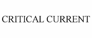 CRITICAL CURRENT