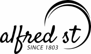AFRED ST SINCE 1803