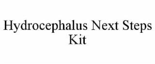 HYDROCEPHALUS NEXT STEPS KIT