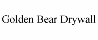 GOLDEN BEAR DRYWALL