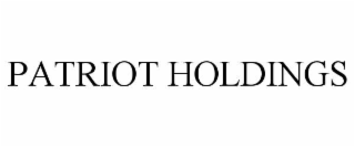PATRIOT HOLDINGS