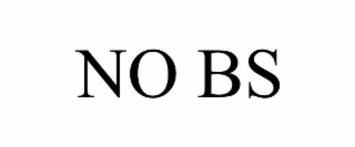 NO BS