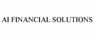 AI FINANCIAL SOLUTIONS