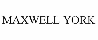 MAXWELL YORK