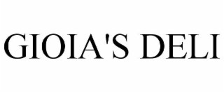 GIOIA'S DELI