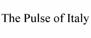 THE PULSE OF ITALY