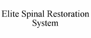 ELITE SPINAL RESTORATION SYSTEM