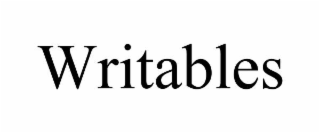 WRITABLES