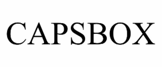CAPSBOX