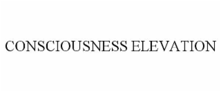 CONSCIOUSNESS ELEVATION