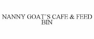 NANNY GOATâS CAFE & FEED BIN