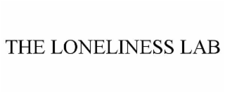 THE LONELINESS LAB
