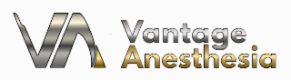 VANTAGE ANESTHESIA WITH A STYLIZED 