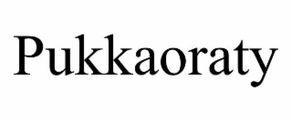PUKKAORATY