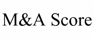 M&A SCORE