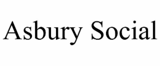 ASBURY SOCIAL