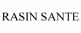 RASIN SANTE