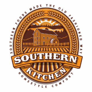 THE MARK CONSISTS OF AN IMAGE OF A FARM HOUSE, WATER WHEEL, FENCE, AND LANDSCAPE WITH TREES, HILLS, FARMLAND AND SUN IN BROWN, ORANGE AND WHITE. SURROUNDING THE IMAGE ARE MULTIPLE CONCENTRIC OVALS, WH