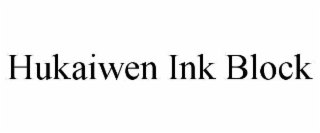 HUKAIWEN INK BLOCK