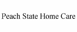 PEACH STATE HOME CARE