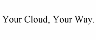 YOUR CLOUD, YOUR WAY.