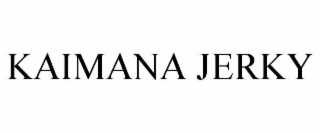 KAIMANA JERKY