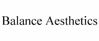 BALANCE AESTHETICS