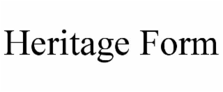 HERITAGE FORM
