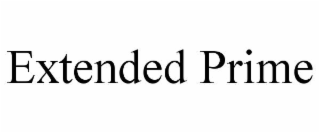 EXTENDED PRIME