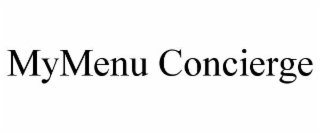 MYMENU CONCIERGE