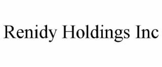 RENIDY HOLDINGS INC