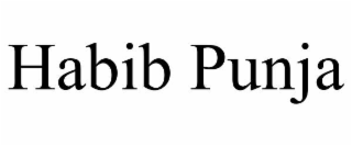 HABIB PUNJA