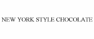 NEW YORK STYLE CHOCOLATE