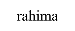 RAHIMA